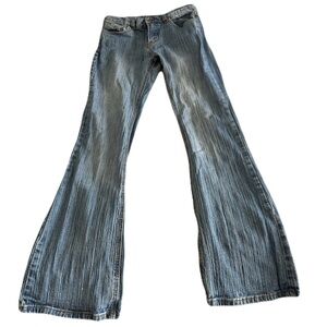 Women’s Blue Flared Jeans - Classic Denim